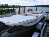 Flat Bottom Skiff w/ Trailer