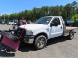 2005 Ford F-350 Flat Bed w/ Plow