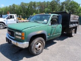 1997 GMC 3500 Mason Dump 4x4 Diesel