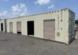 40' Sea Container w/ Roll up side doors