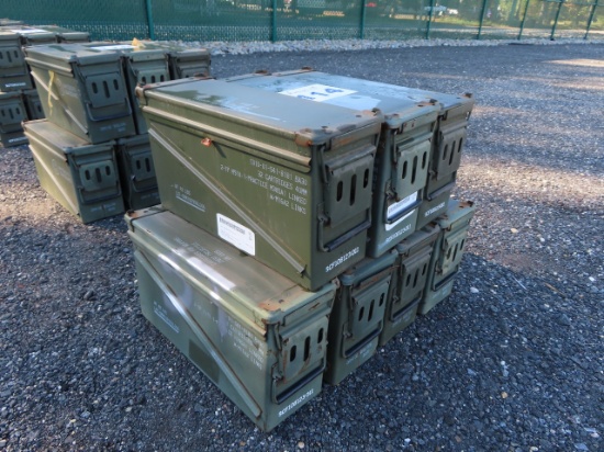 Lot of 7 PA-120 40mm Empty Ammo Cans