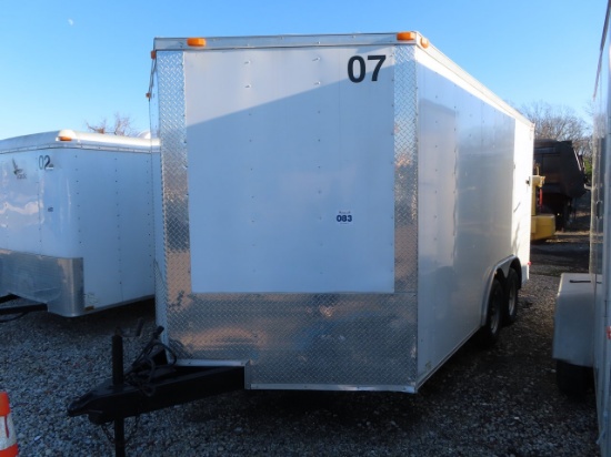 2018 South Georgia Enclosed Trailer 14'