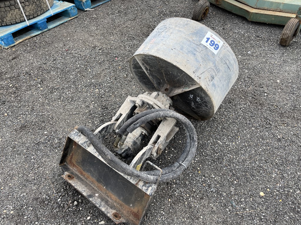 Toro Dingo Concrete Mixer Attachment Proxibid