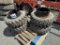 Set of 2 Dual Wheel Tractor Wheels  10-16.5NHS