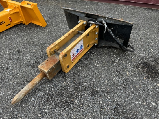 2023 Agrotk 680  Skid Steer Hydraulic Hammer/Breaker Attatchment