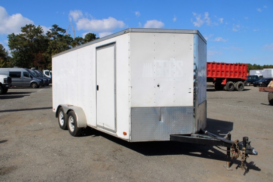 2017 NEXHAUL 16’ Enclosed Trailer 7,000lb