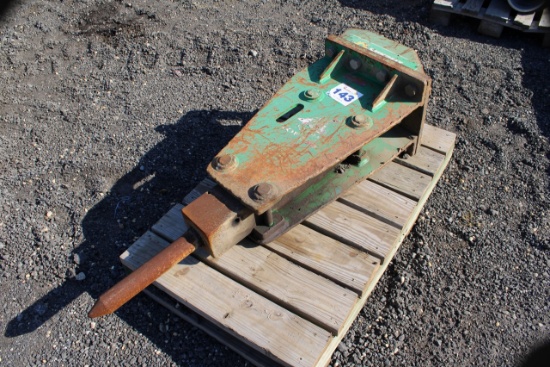 Excavator Hammer Attachment
