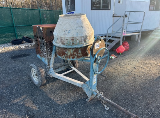 Tow-Behind Concrete Mixer