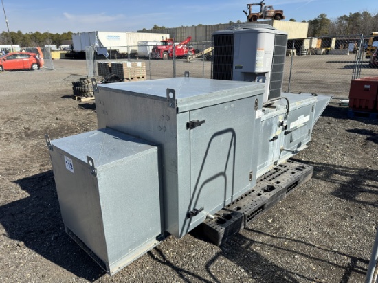 Direct Gas Fired Heated Make Up AC Unit w/ 10" Blower