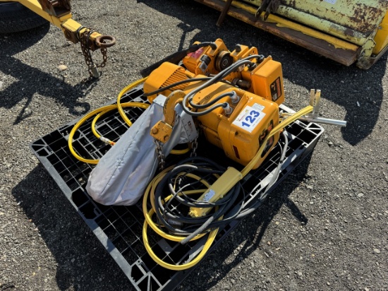Harrington 2 Ton Electric Hoist 28'