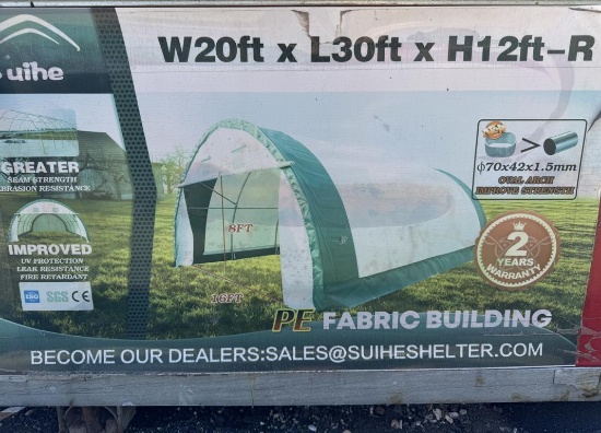 20'x30'x12' PE Fabric Building