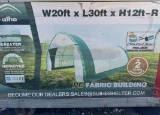 20'x30'x12' PE Fabric Building