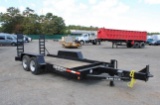 2016 Centerville 18' Equipment Trailer 16,000lb