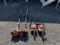 Lot of 4 Hedge Trimmers (Redmax, Husqvarna)