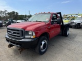 2004 Ford F-550 Flat Bed 4x4