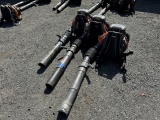 Lot of 3 Husqvarna 580BFS Back Pack Blowers