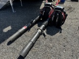 Lot of 2 Red Max EBZ8560 Back Pack Blowers