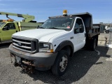 2004 Ford F-350 Mason Dump 4x4 w/ Plow