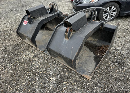TMG 72" SkidSteer Grapple Bucket