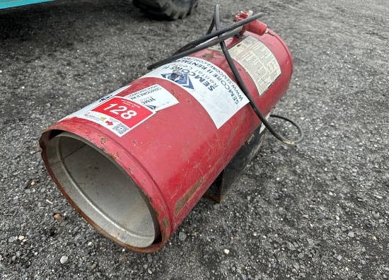Universal 3500FA Propane Bullet Heater