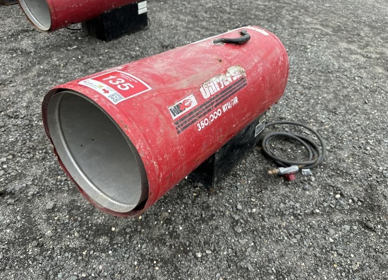 Universal 3500FA Propane Bullet Heater