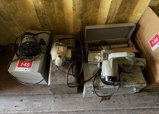 Lot of Router, Porta-Plane, Rotary Hammer