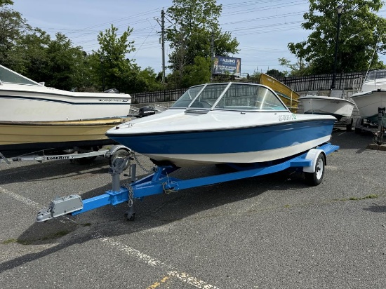 1993 19' Ski Boat Ski Ray, Open, Fiber, Inbrd, Gas