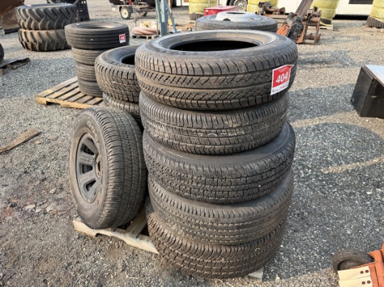 Lot of Assorted Tires