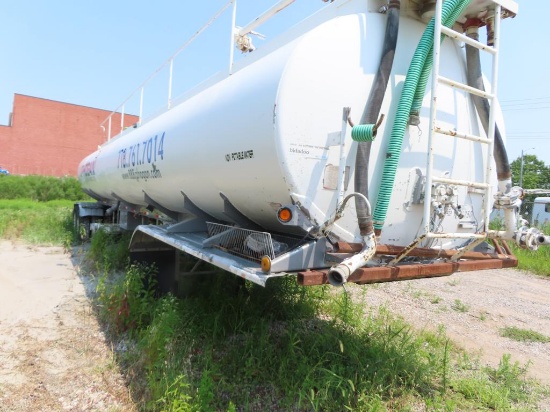 1980 Polar Tanker Tank Trailer Smooth Board Water