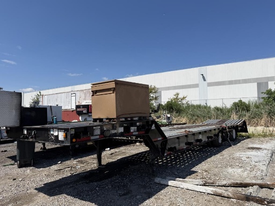 2020 Western Elite 48' Drop Deck Trailer w/ Hydrualic Tail