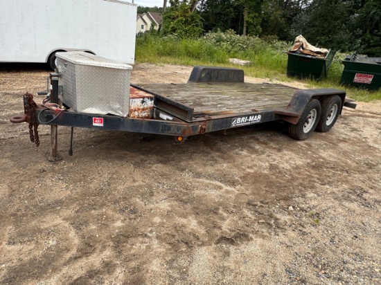 Bri-Mar Hudraulic Tilt Equipment Trailer