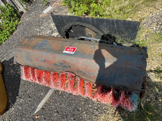 48" Hydraulic Rotary Broom / Sweeper Attachment