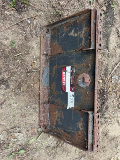 Skid Steer Mounting Plate / Adapter