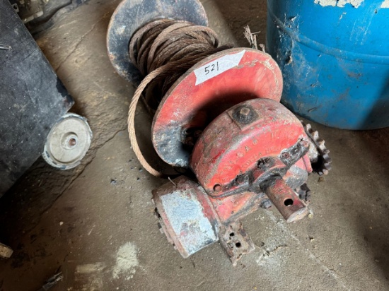 Cable Winch / Reel Assembly
