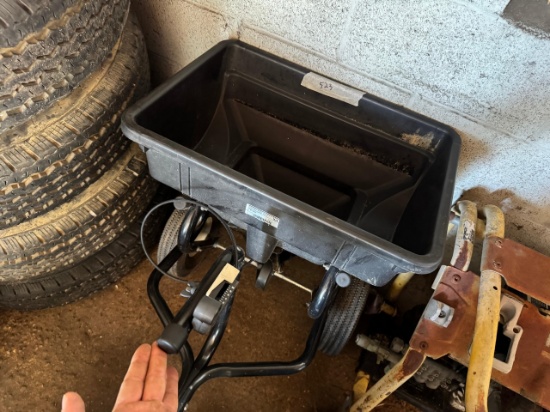 Tow-Behind Lawn / Fertilizer Spreader