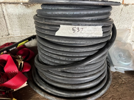 Coil of Tramec Sloan DOT Air Brake Hose