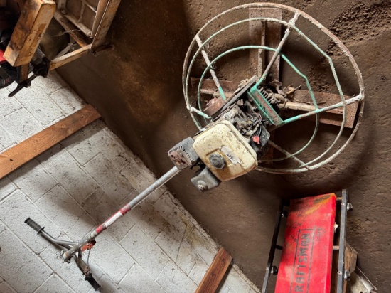 Gas Powered Concrete Power Trowel
