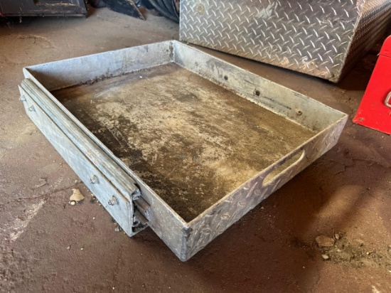 Rectangular Steel Drip Pan / Tray