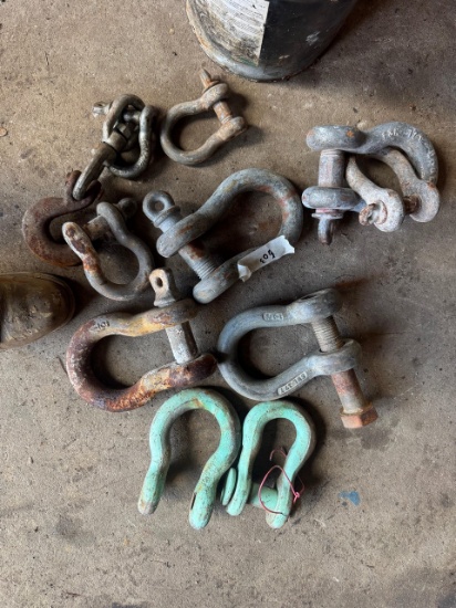 Assorted Shackles, Hooks and Rigging Hardware