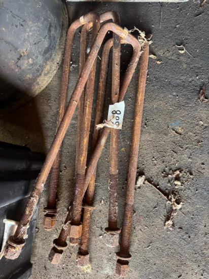 Assorted Heavy U-Bolts / Suspension Hardware
