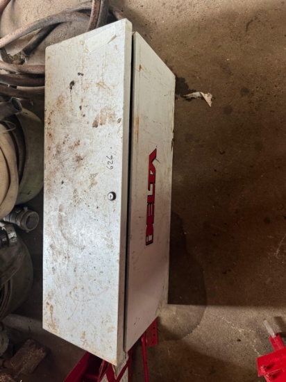 Metal Cabinet with Lithofin Stone Treatment Products