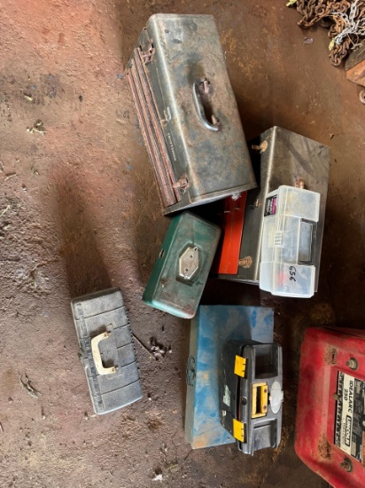 Assorted Electrical Boxes and Components