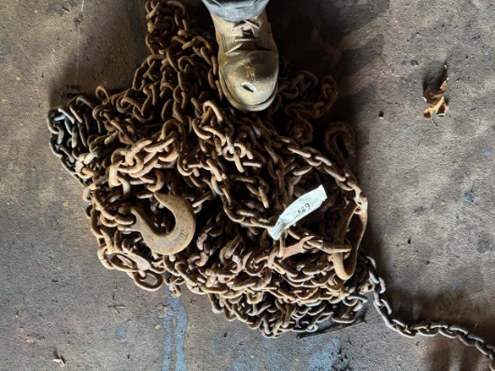 Heavy Duty Chain Lot with Hooks