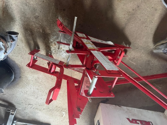 Red Automotive Service Tool / Frame Assembly
