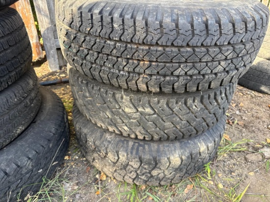 Assorted 16 in. Tires and Wheels
