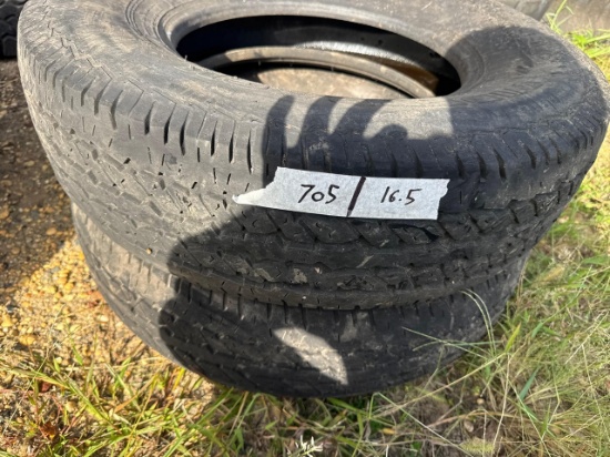 16.5 in. Tires