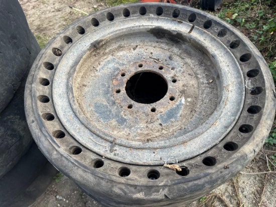 Assorted Steel Wheels and Tires