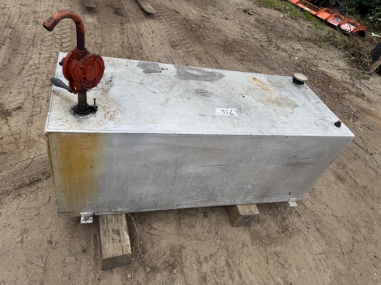 Aluminum Fuel / Transfer Tank with Hand Pump