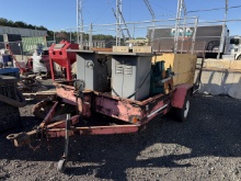 Trailer w/ Misc Saws