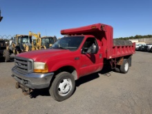 2001 Ford F-450 Mason Dump